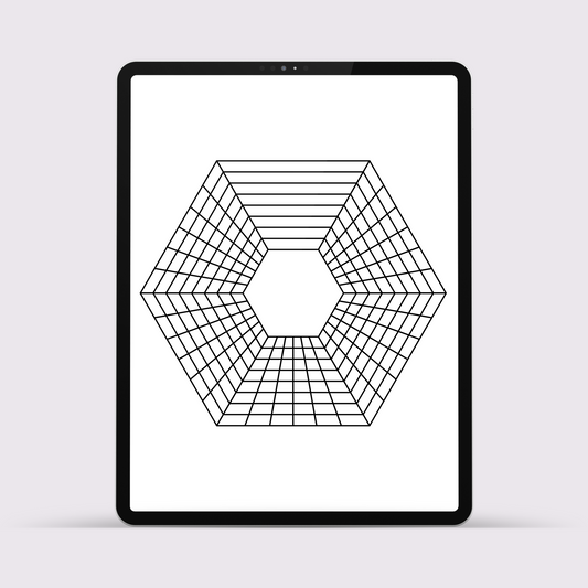Hexagonal tracker printables