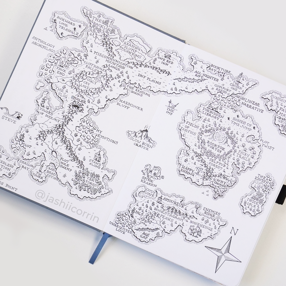 Fantasy Language Map Reading fantasy map – JashiiCorrin